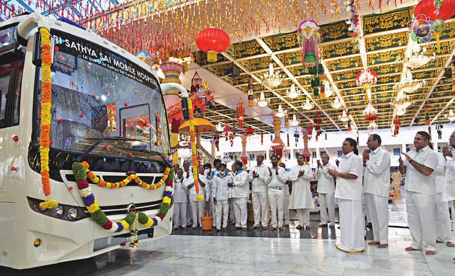 Photograph — Sri Sathya Sai Mobile Hospital