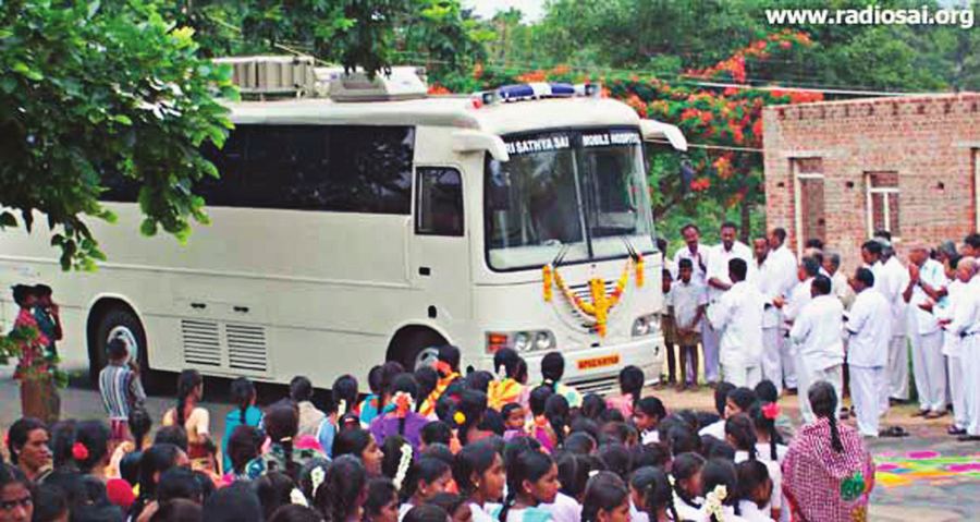 Photograph — Sri Sathya Sai Mobile Hospital