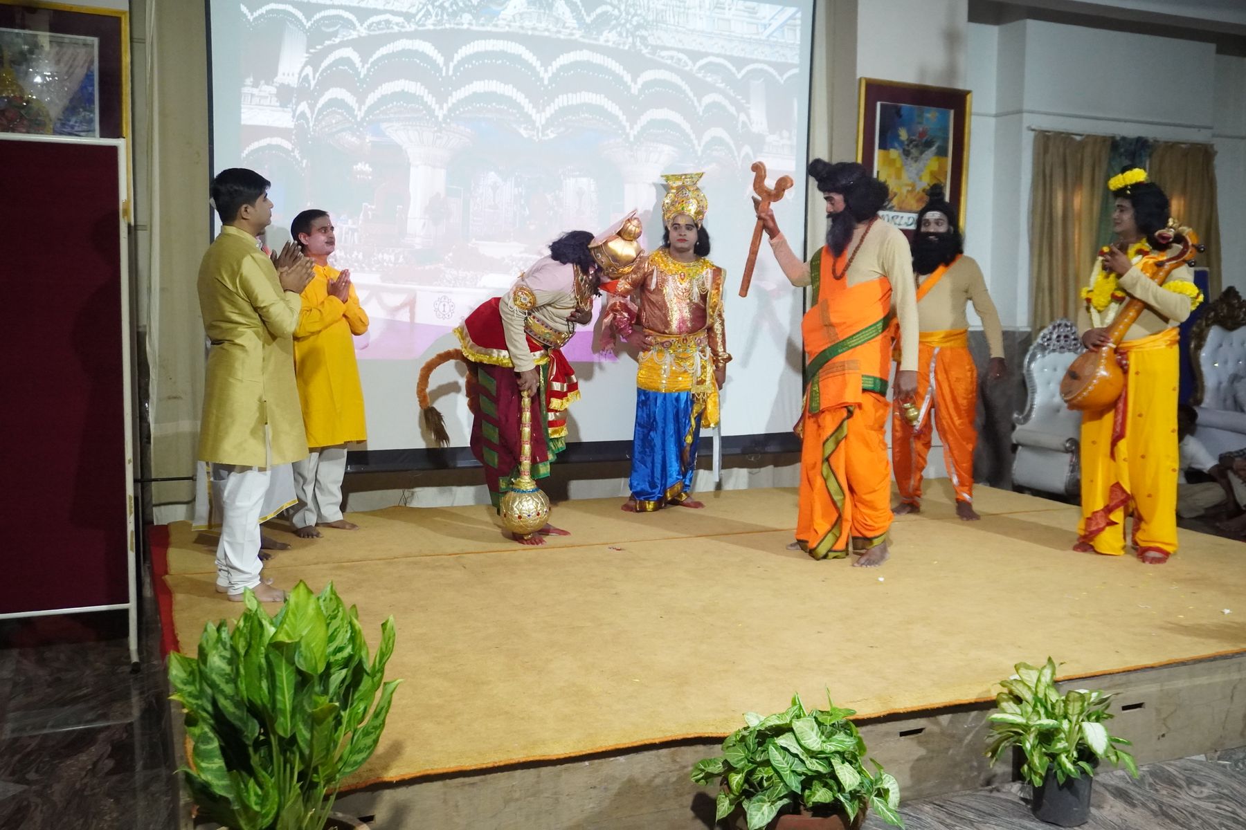Scene from the FMS drama