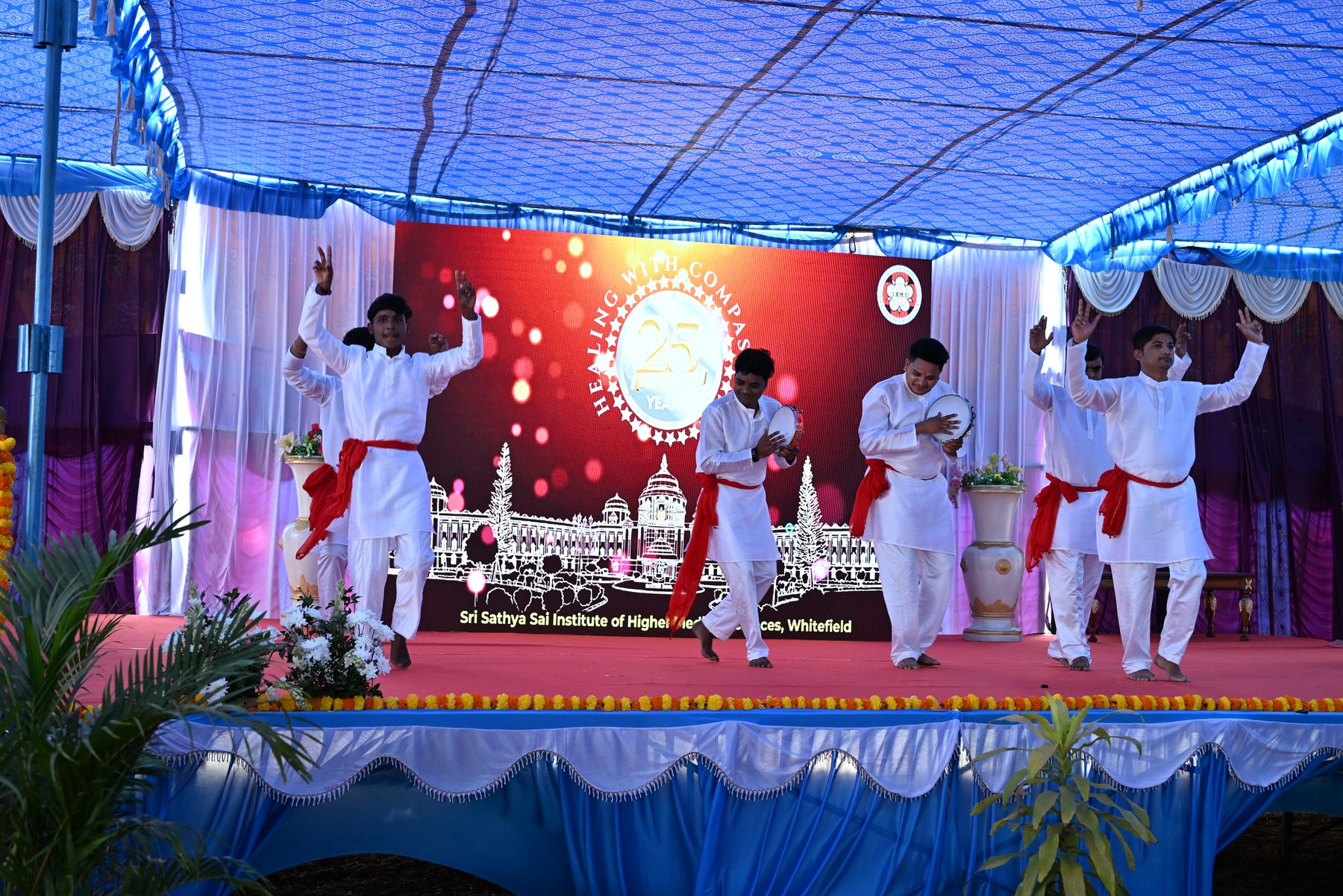 Dance performance on stage
