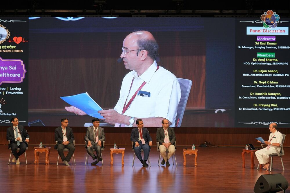 Medical Technology In Healthcare - Infra and impact on Healthcare delivery at SSS hospitals - A panel discussion