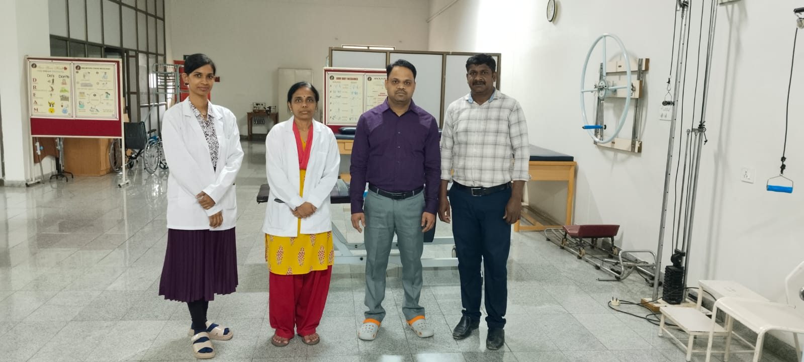 The Physiotherapy team