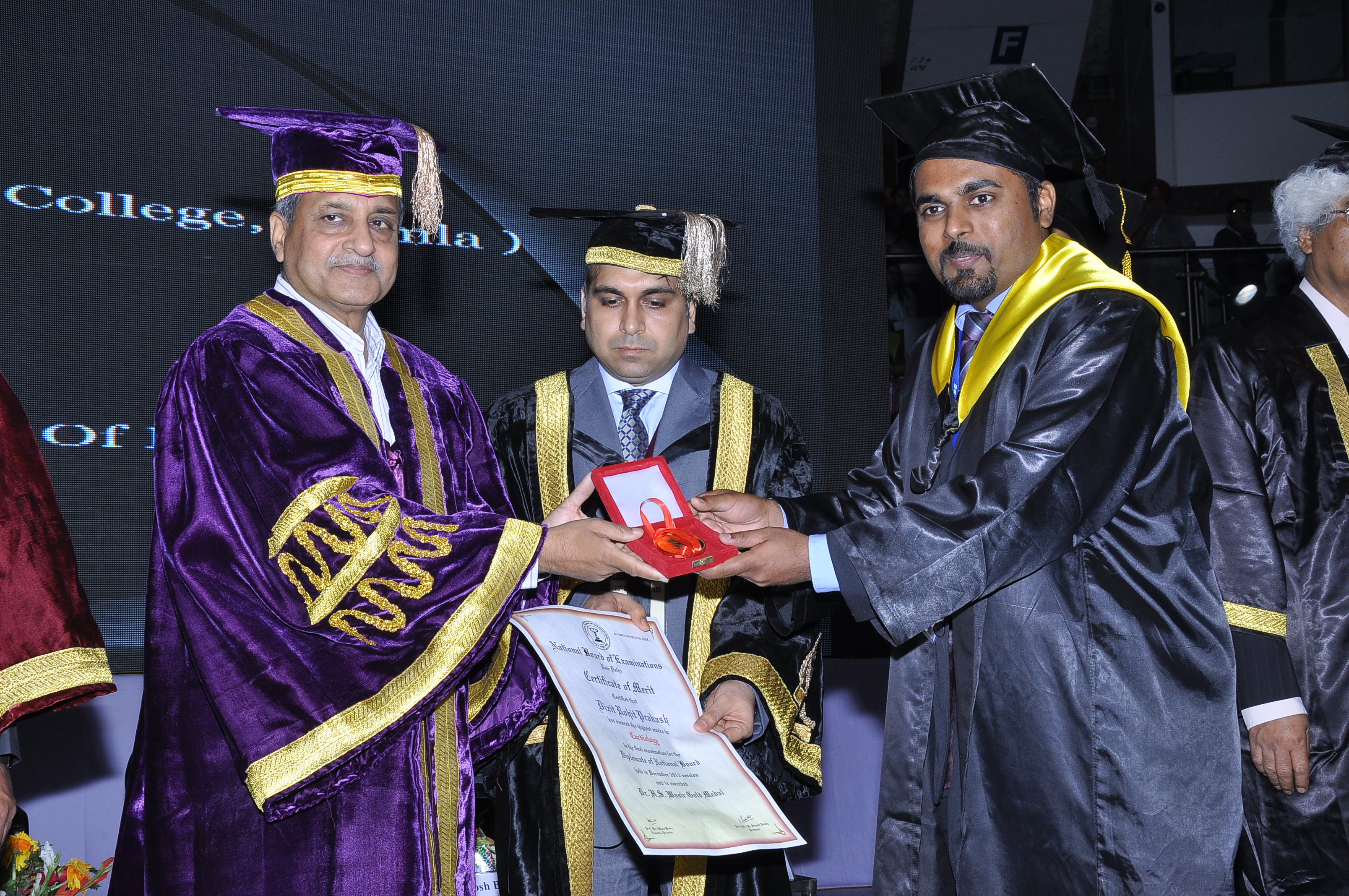DNB Gold Medal — Dr. Rohit