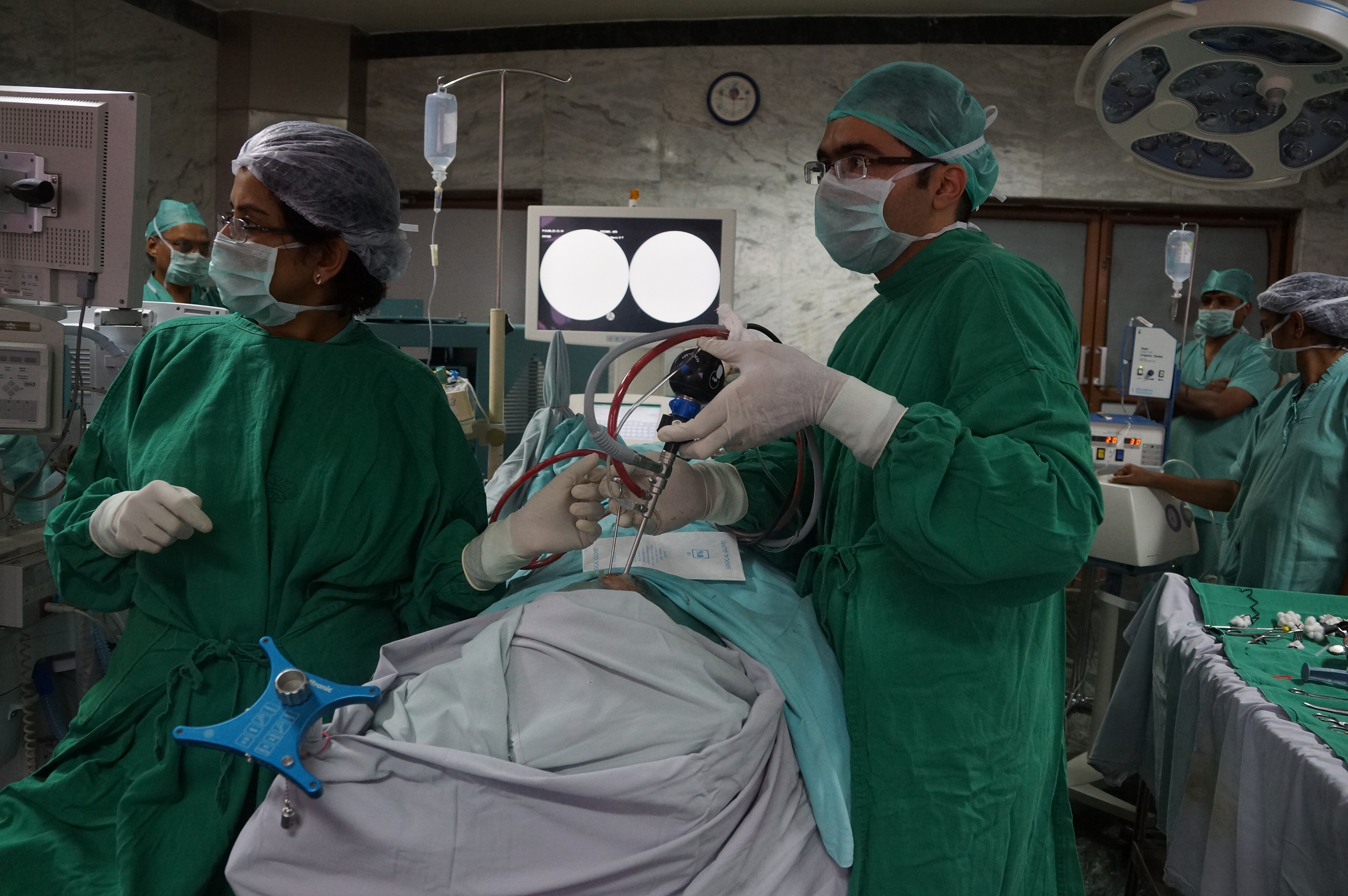 Neurosurgical theatre