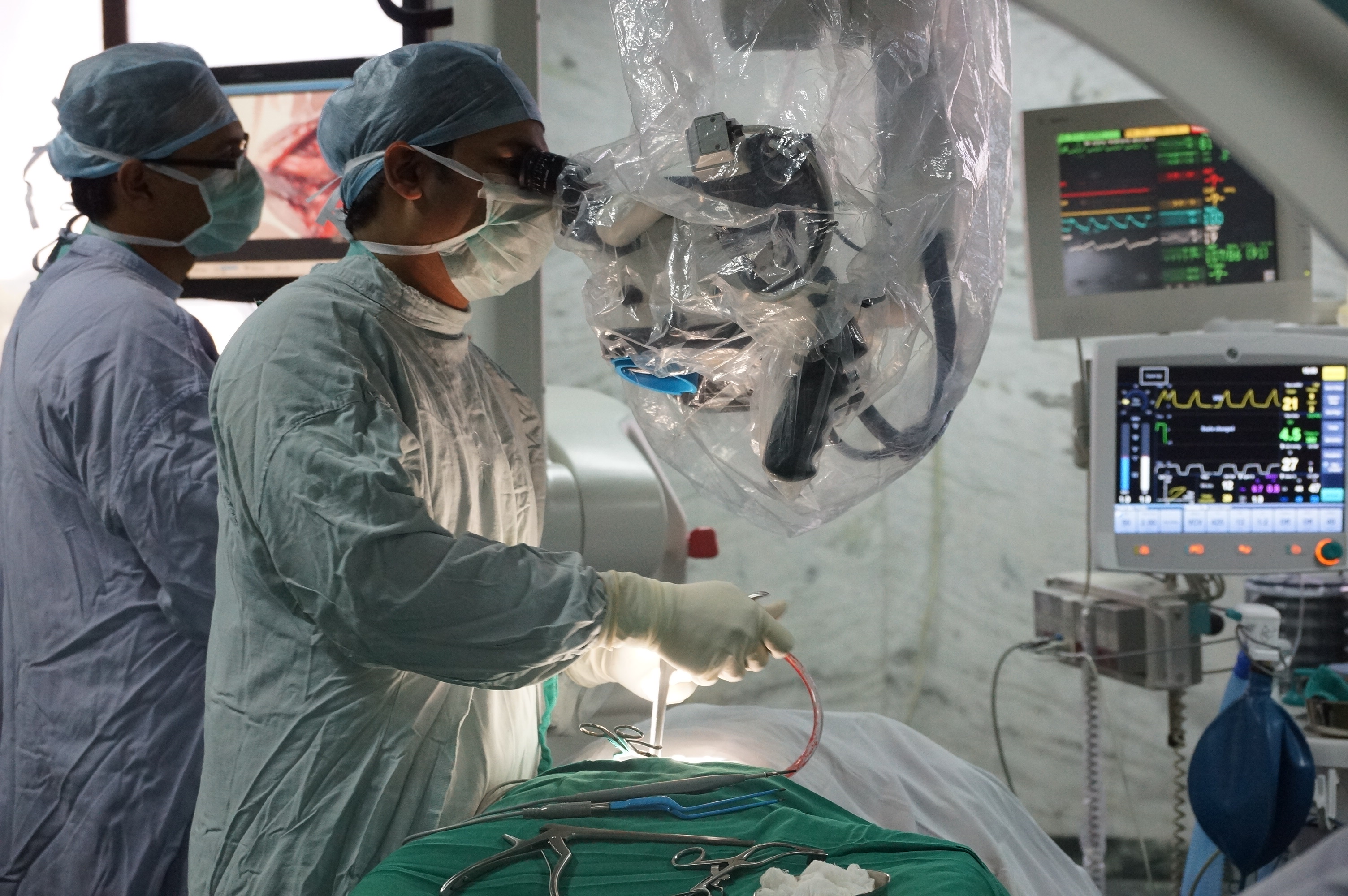 Neurosurgical theatre
