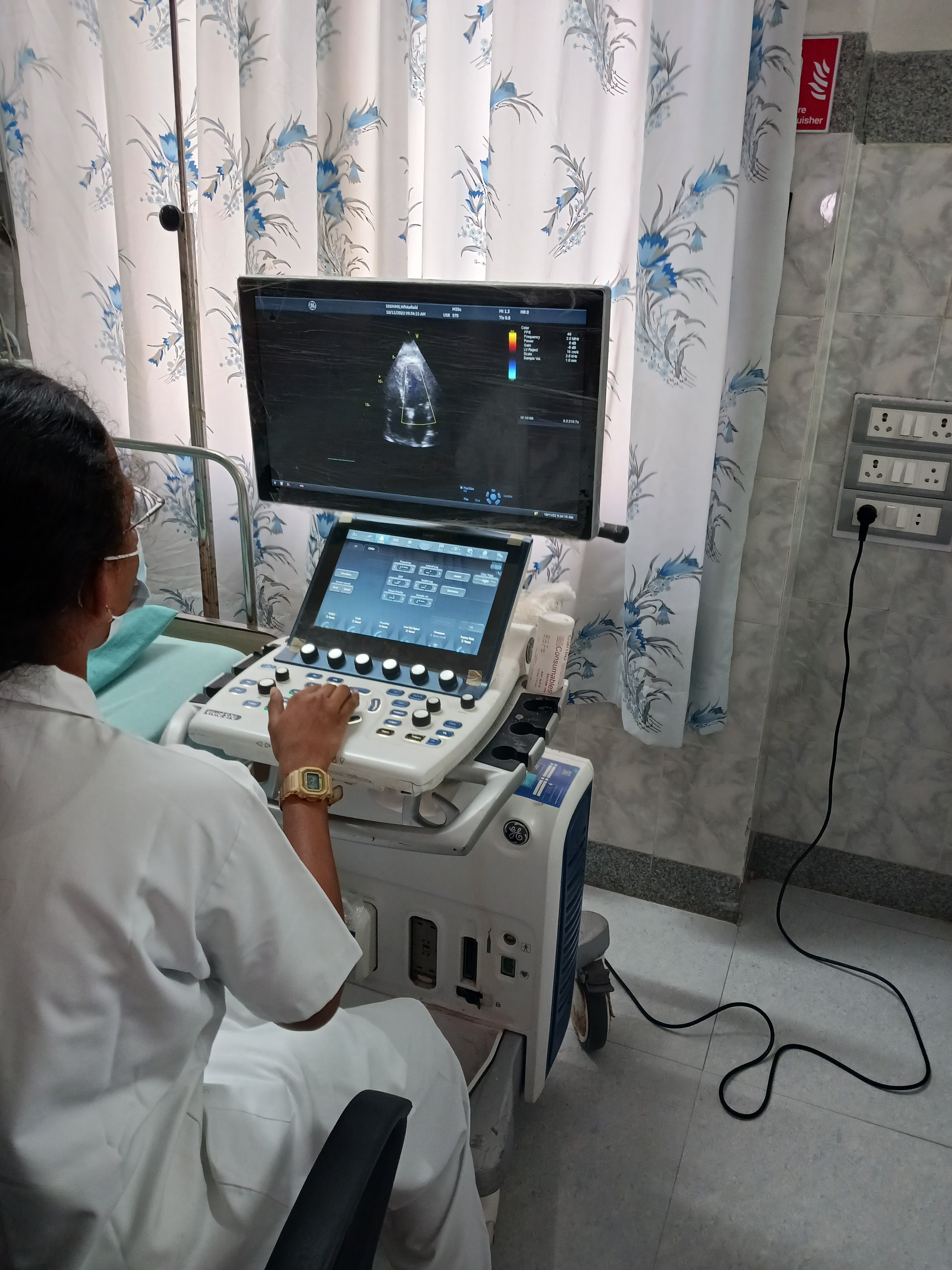 GE Vivid S70 portable Echo Machine