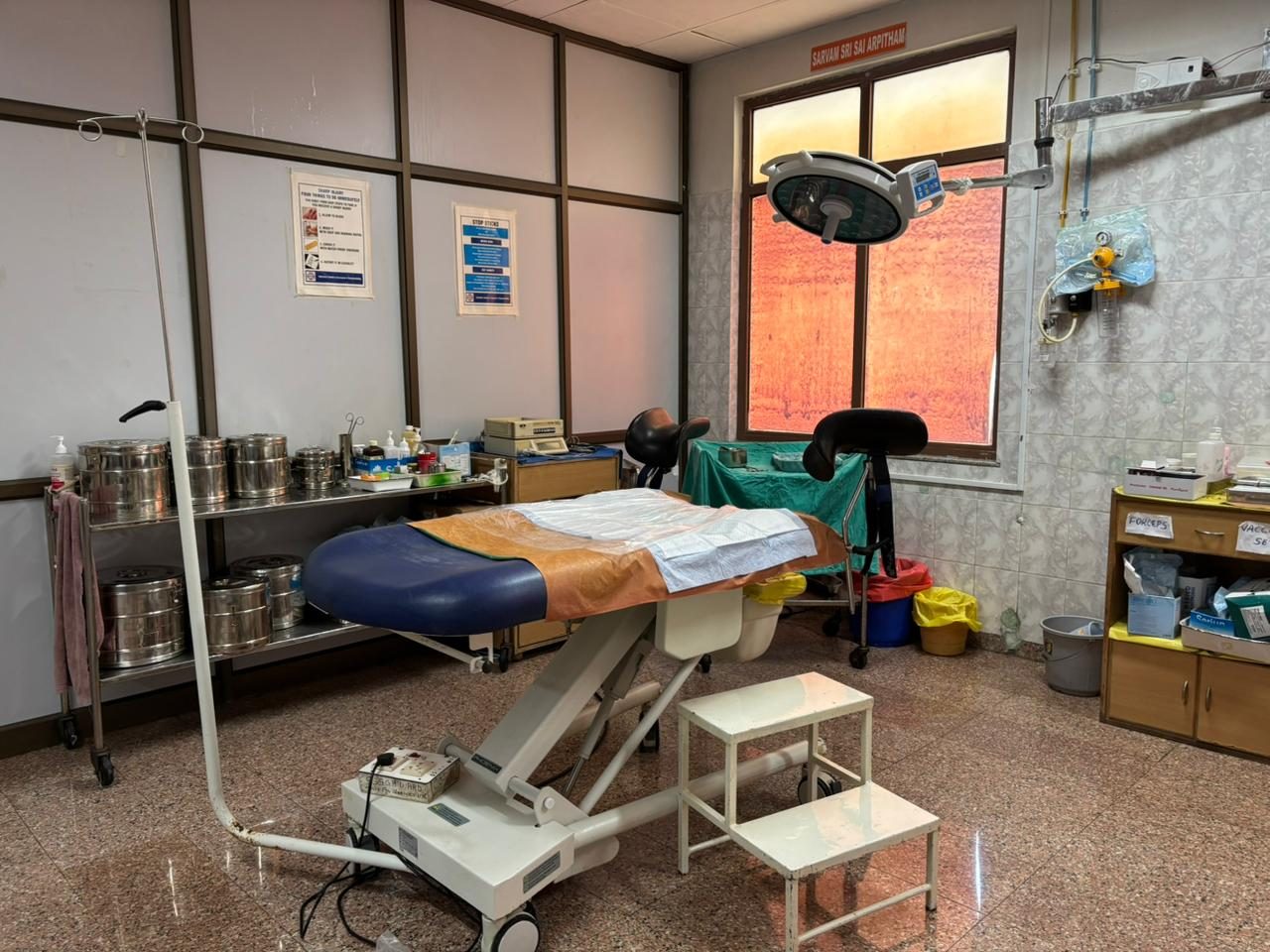 Labour room