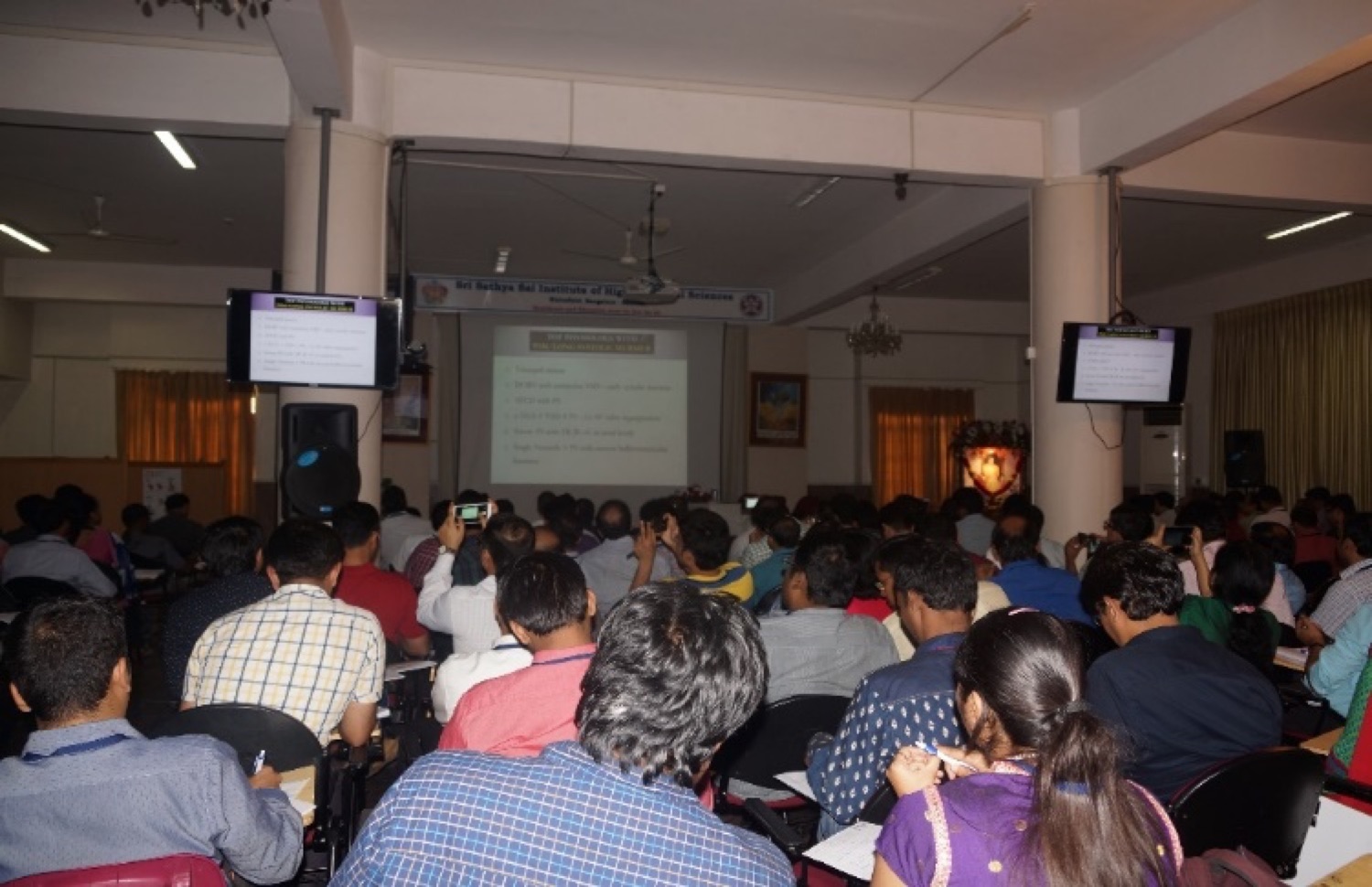 A full Dhanvantari Hall