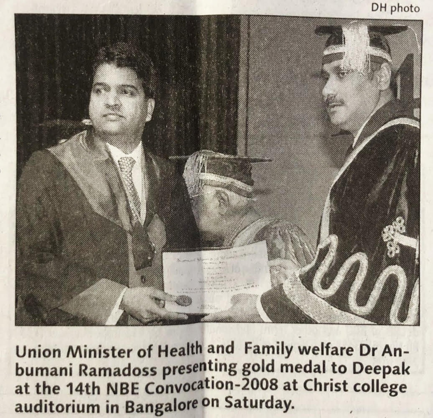 Dr. Deepak Krishnamurthy — 2006