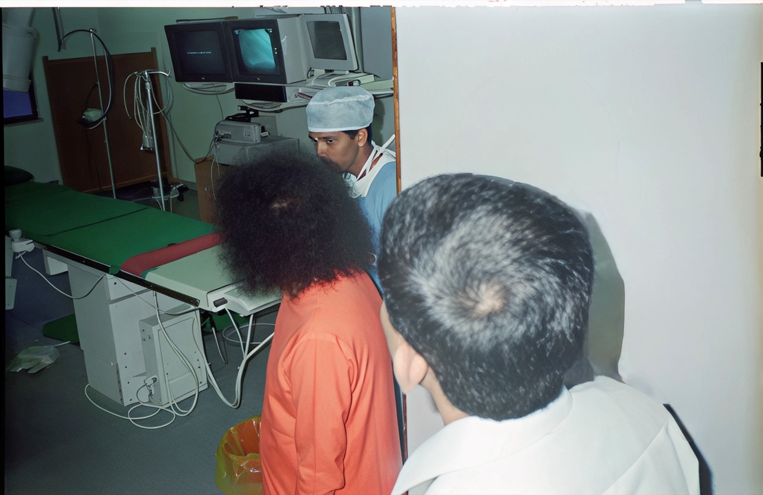 The cathlab on the day it was blessed