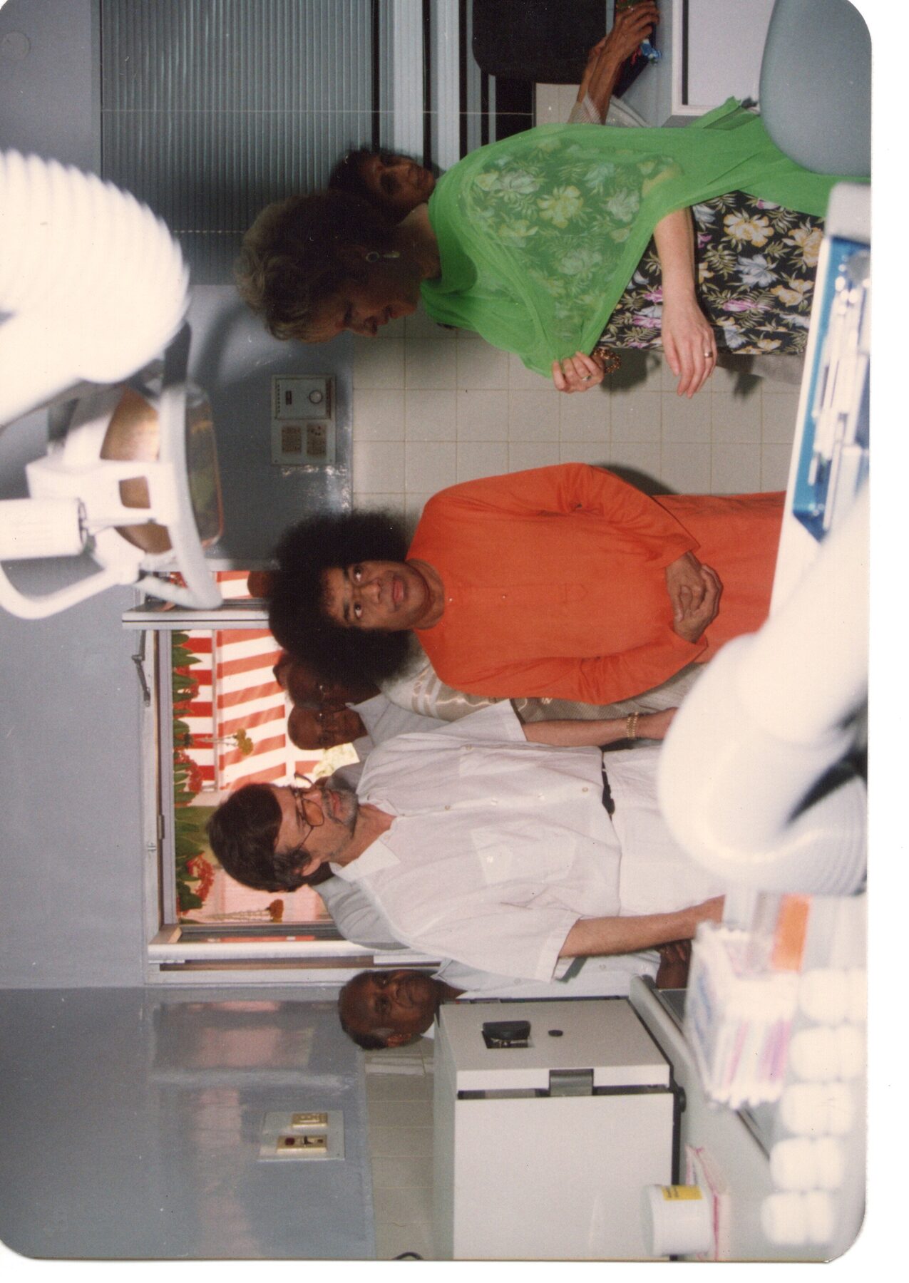 At the dental clinic inauguration