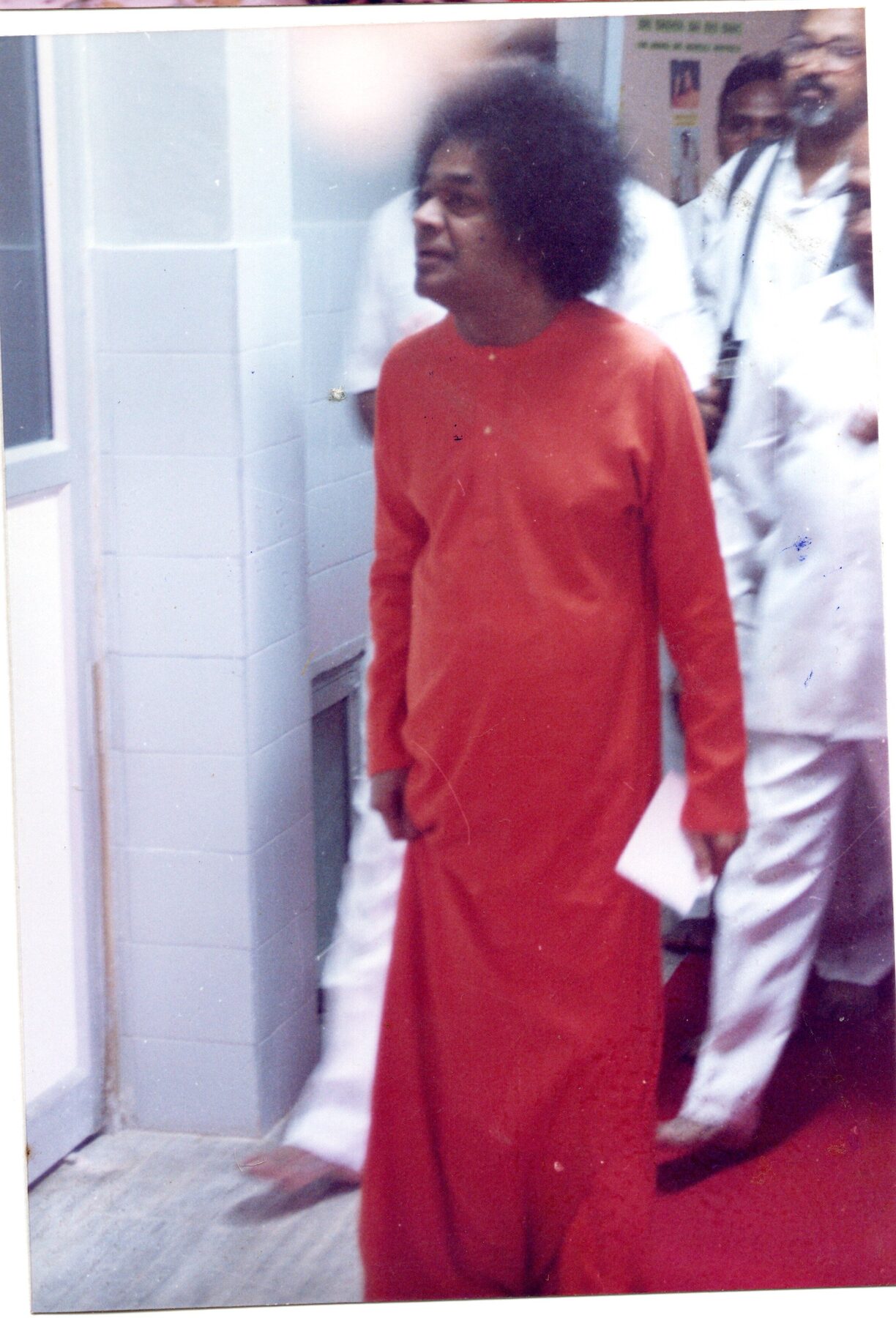 Bhagawan at the ophthalmology operation theatre