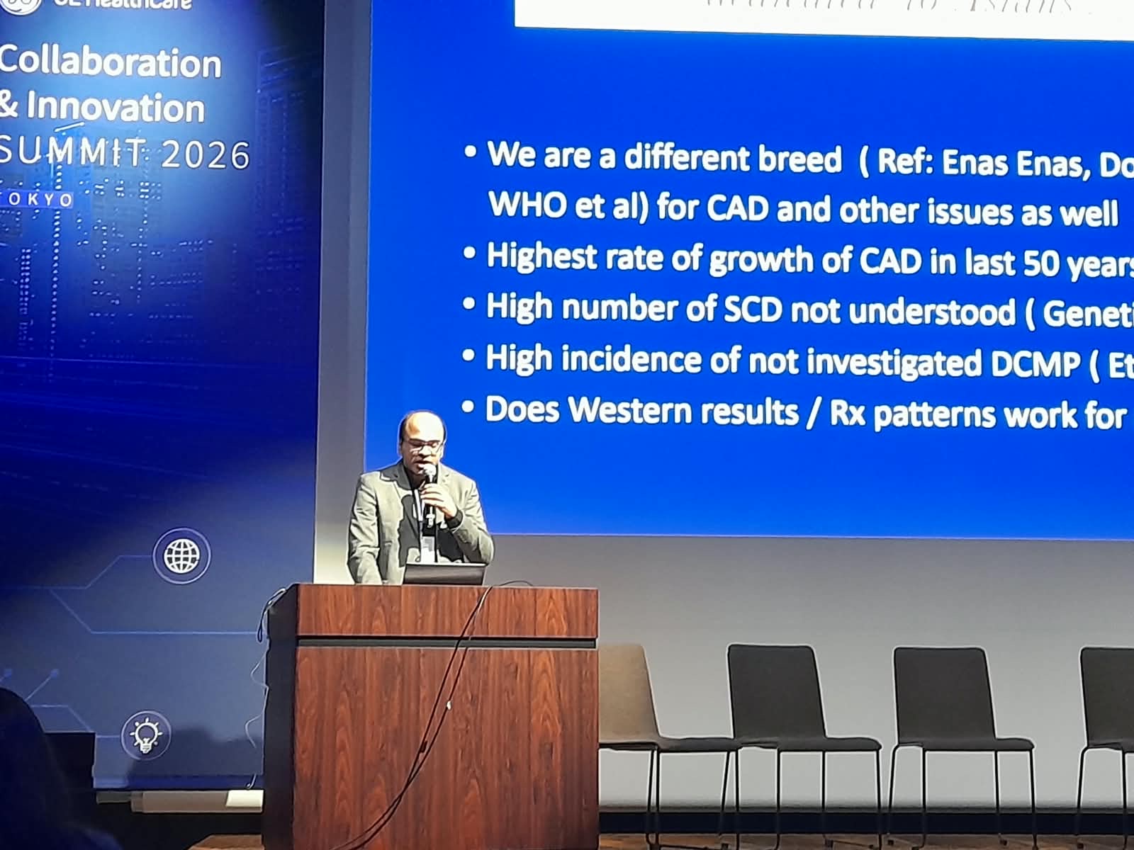 Dr. Prayaag Kini at the Collaboration & Innovation Summit 2026, Tokyo